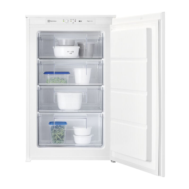 foto del prodotto electrolux kub3ae88s congelatore verticale da incasso 98 l e bianco