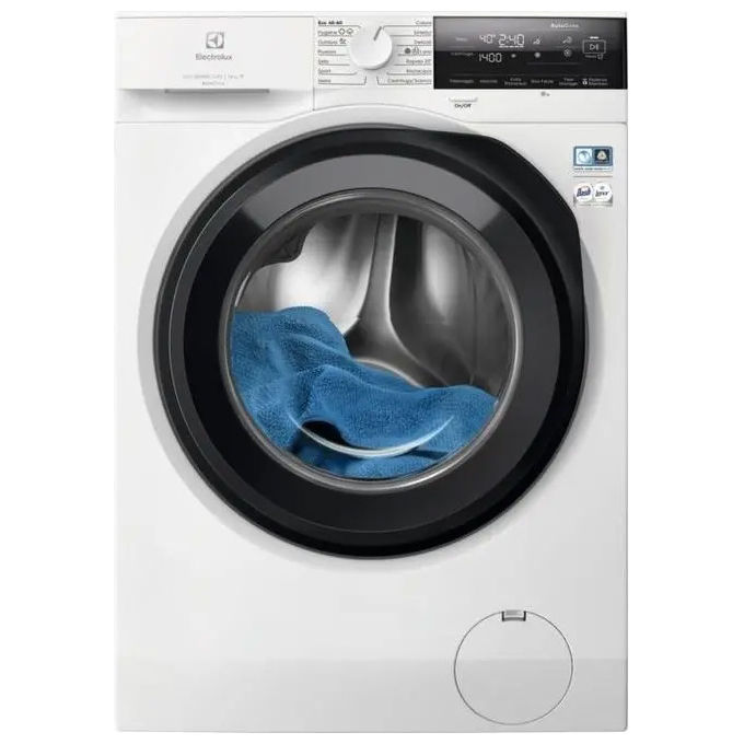 foto del prodotto electrolux lavatrice caricamento frontale 9kg 1400 giri inverter autodose sensicare time manager