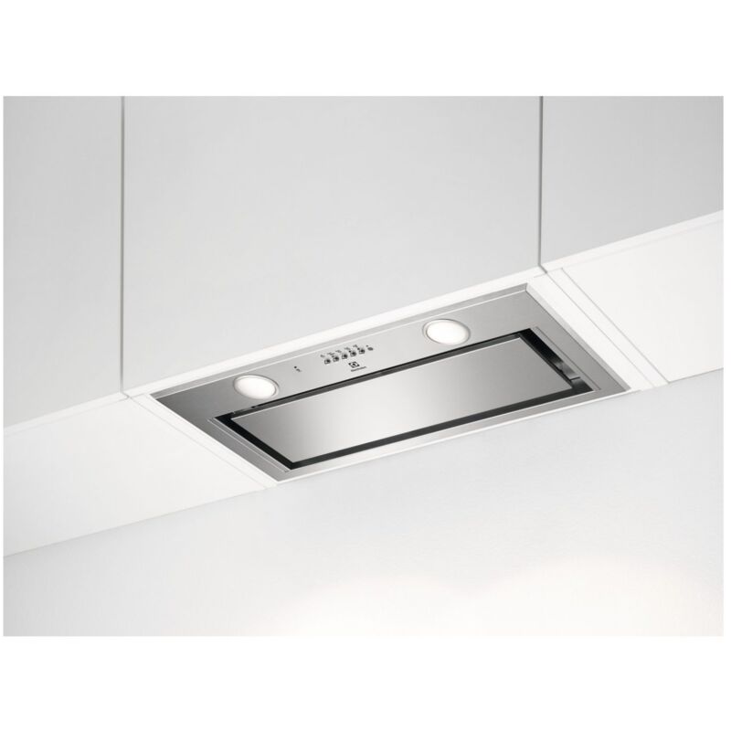foto del prodotto electrolux lfg716x. potenza massima di estrazione 700 m h, tipo di estrazione aspirante filtrante, classe di efficienza dinamica del fluido a.