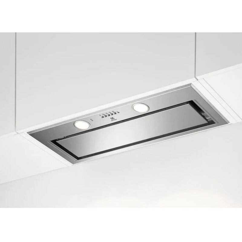 foto del prodotto electrolux lfg719x cappa integrata 80cm acciaio inox hob2hood 580 m h