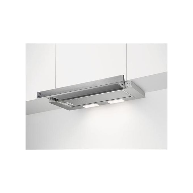 foto del prodotto electrolux lfp226s serie 300 cappa estraibile 60 cm, 330 m h, 64 db, classe c, 3 velocita 