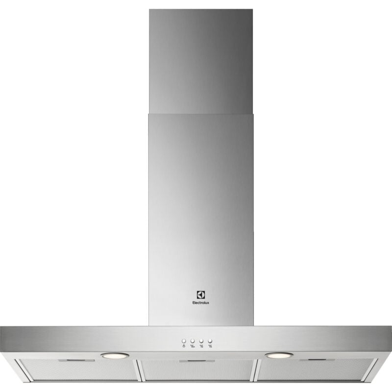 foto del prodotto electrolux lft419x cappa aspirante a parete 90cm acciaio inox 600m h 3 velocità