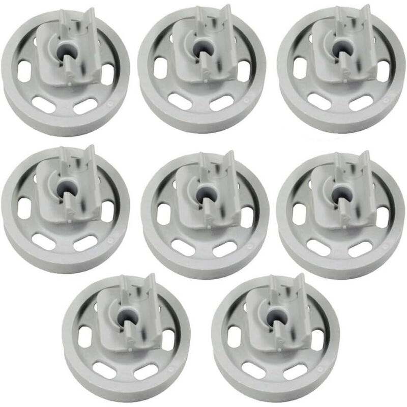foto del prodotto electrolux lotto di 8 rotelle pi basse per la lavastoviglie aeg, arthur martin privileg, zanker, zanussi 4071300307