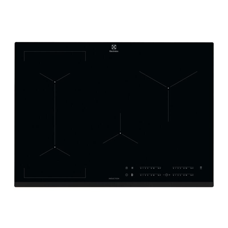 foto del prodotto electrolux piano cottura a induzione 71cm 4 fuochi 7350w nero eiv734