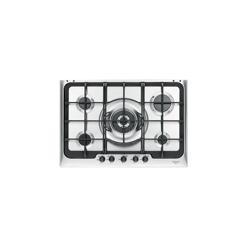 foto del prodotto electrolux px750uov. colore del prodotto acciaio inox, posizionamento dell apparecchio da incasso, dimensione della larghezza del piano cottura 