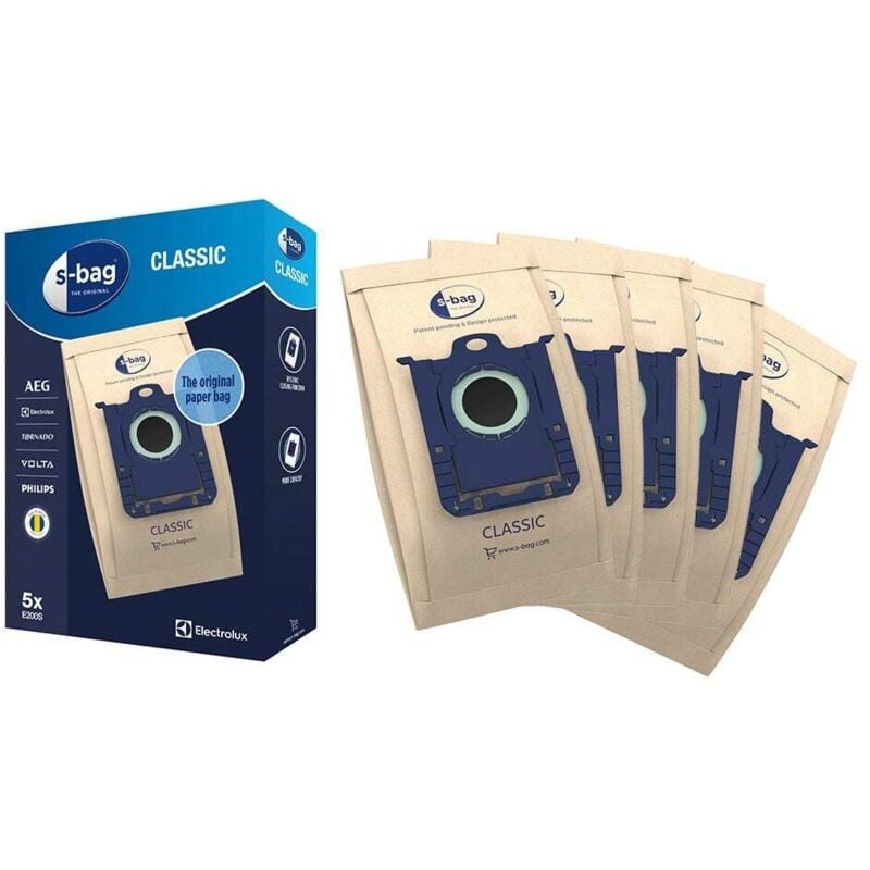 foto del prodotto electrolux scatola da 5 sacchetti originale aspirapolvere 974197319599031481