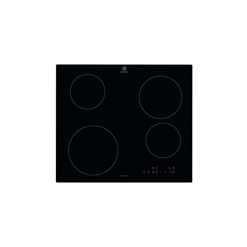 foto del prodotto electrolux serie 300 kib60424ck piano cottura induzione 60cm 4 fornelli da incasso nero