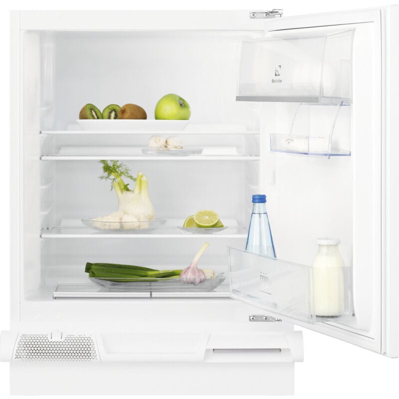 foto del prodotto electrolux - serie 600 kxb2ae82s. capacità netta frigorifero: 127 l, classe climatica: sn-t, emissione acustica: 38 db. numero di ripiani frigorifero: 3, numero di cassetti per verdura: 1. tipo di la...