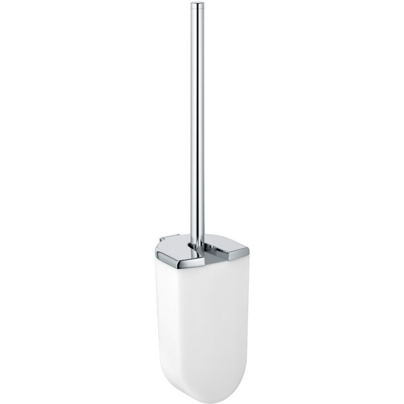 foto del prodotto elegance - scopino wc con supporto, bianco cromo 11664010100 - keuco