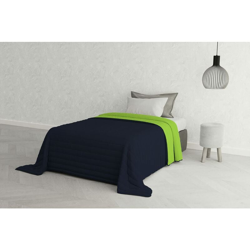 foto del prodotto elegant trapuntino estivo linea made in italy copriletto stampato in morbida microfibra trapunta primavera estate mezza stagione singolo
