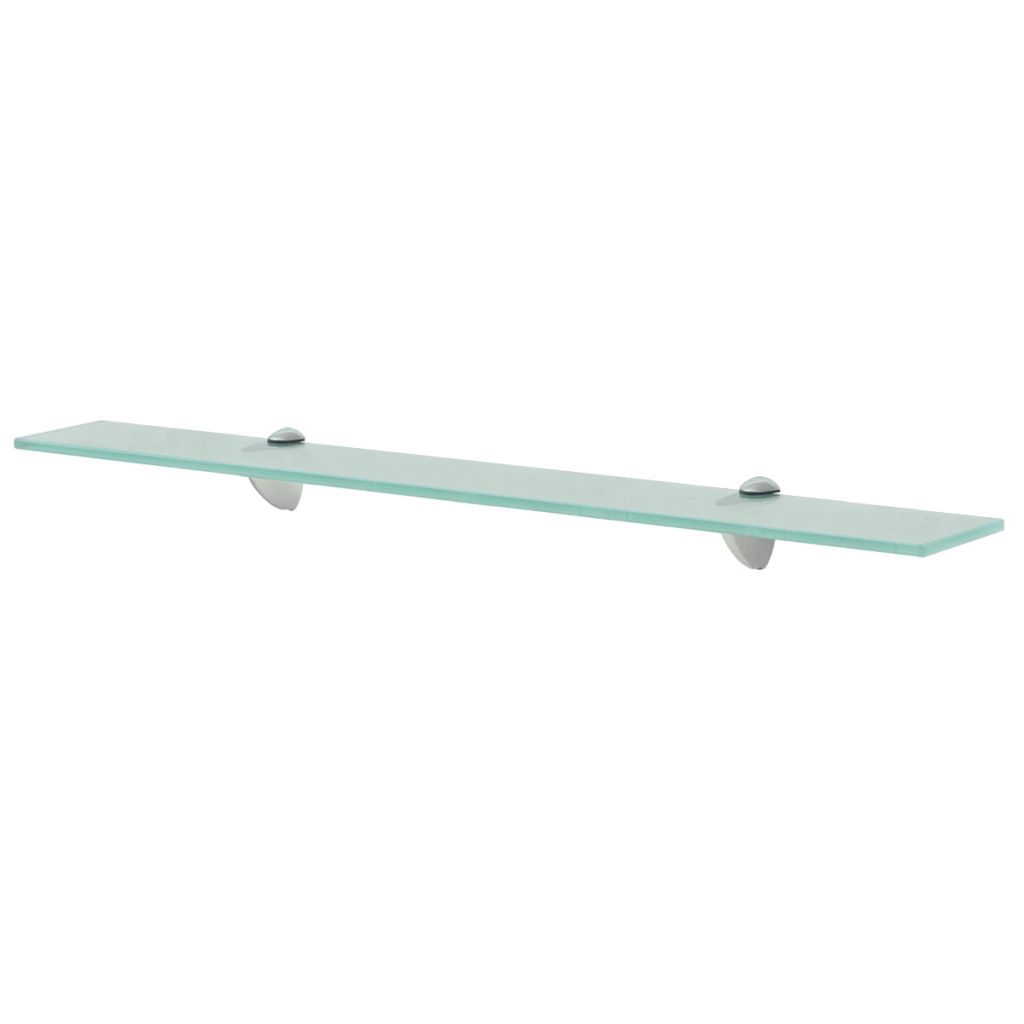 foto del prodotto elegante mensola di design da parete in vetro 70 x 10 cm vetro 8 mm 2702123 2