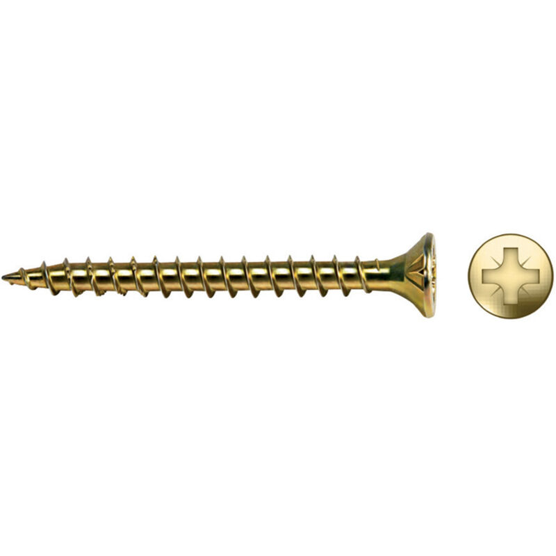 foto del prodotto elektro 3 celo 9b4570vlox velox vite per legno a filetto pieno testa svasata testa svasata impronta pz diametro 4,5x70 mm, bicromato, 200 unit 