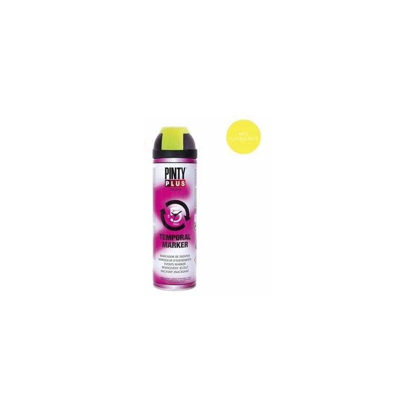 foto del prodotto elektro 3 pintyplus tech event marker spray giallo luminoso 650cc t146