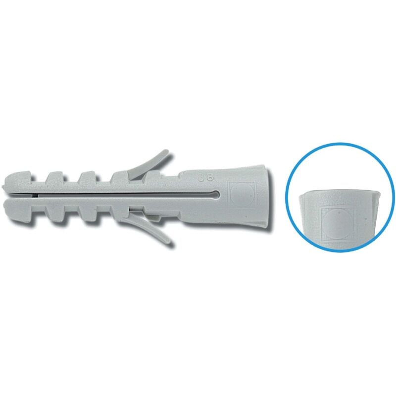 foto del prodotto elematic - 1000 pz tasselli e 5x25 mm fischer senza bordo ancoranti leggeri