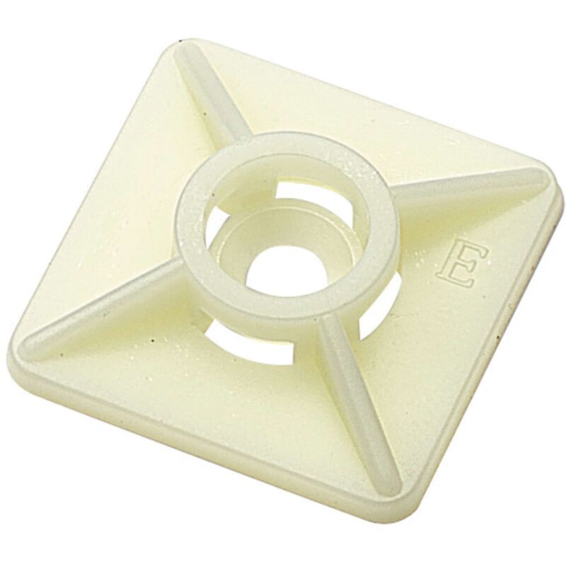foto del prodotto elematic basetta per fascetta bidirezion 19x19 mm 100 pz