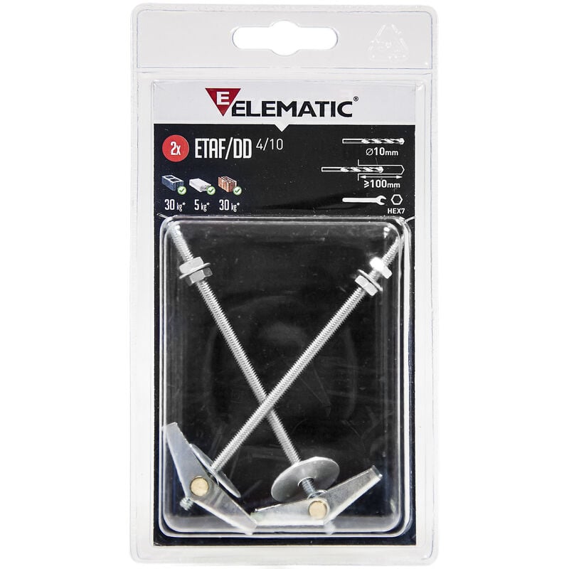 foto del prodotto elematic blister ancore etaf dd 4x10 pz.2 