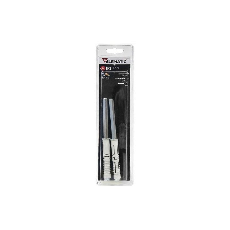 foto del prodotto elematic blister mensole ems 14x14x120 pz.2 10 cf