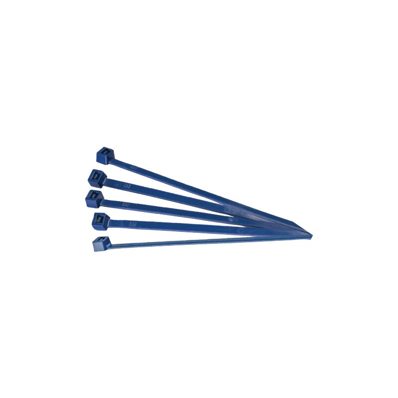 foto del prodotto elematic fascette pa6.6 blu detectable 200 3,5mm itp5214 c dte per alimentare