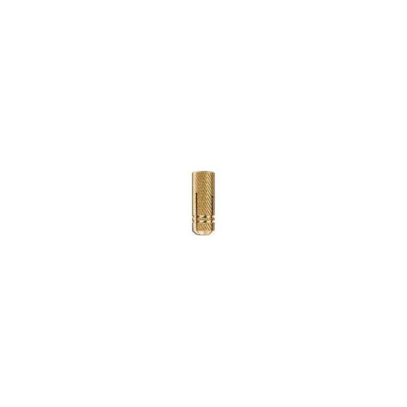 foto del prodotto elematic tassello femmina in ottone con filettatura metrica interna 10 mm