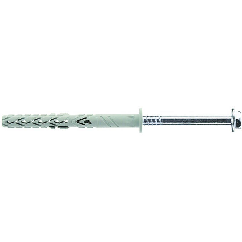 foto del prodotto elematic tassello in nylon prolungato con vite testa esagonale t66 v mm.10x80