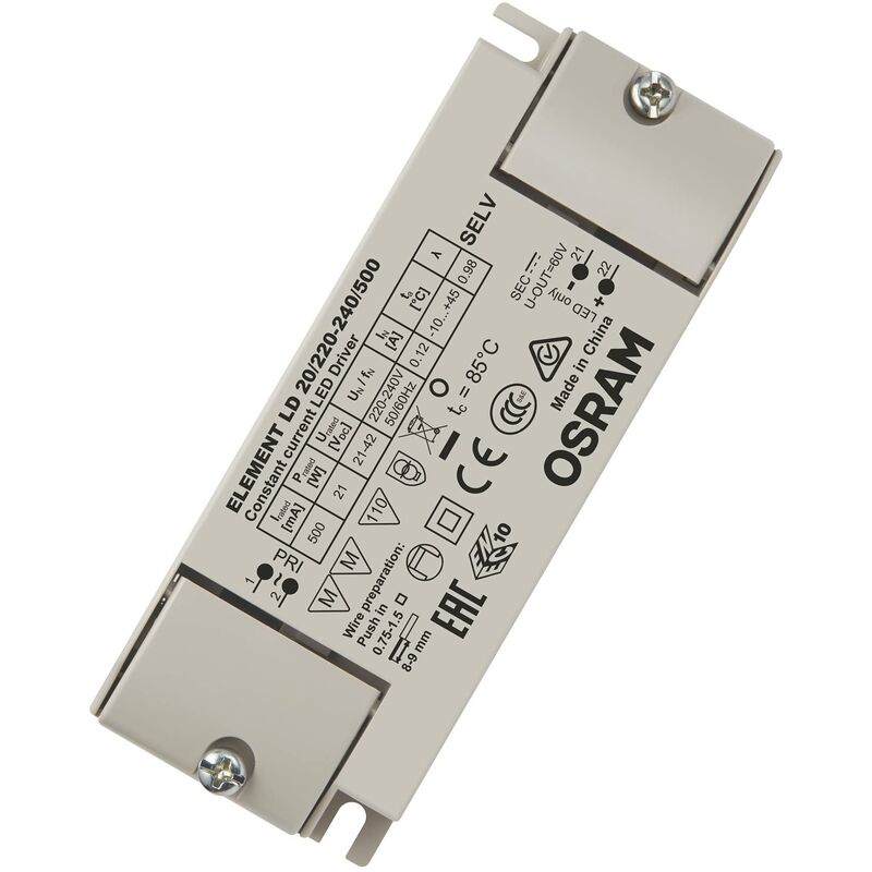 foto del prodotto element ld, alimentatore 8 w, grigio osram