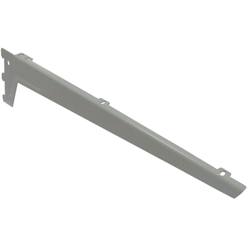 foto del prodotto element system home system 66189 reggimensola a 3 ganciangolate con clip, alluminio, 48 cm, set di 2 pezzi
