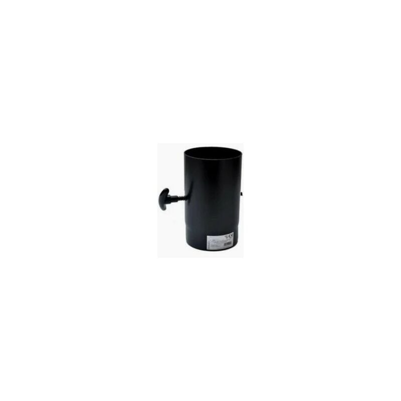 foto del prodotto elemento con valvola per regolazione flusso fumi sp 2 mm h 300 mm d 130 mm