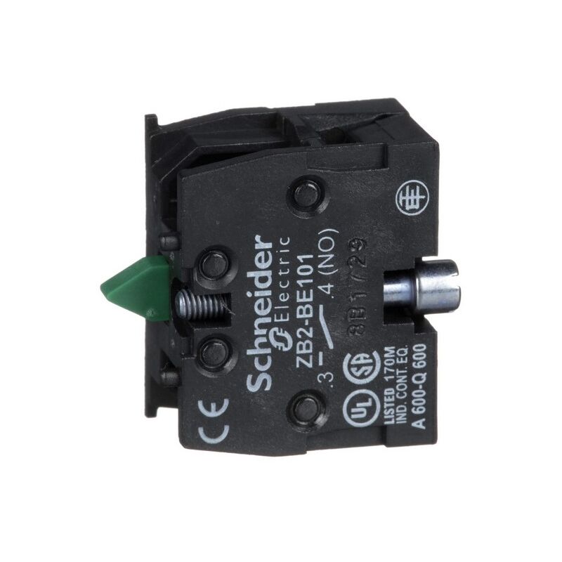 foto del prodotto elemento di contatto 1 no per montaggio frontale su pulsantiera snrzb2be101