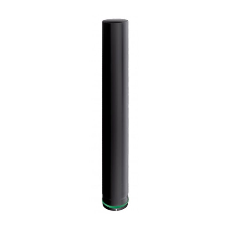 foto del prodotto elemento dritto monoparete modello apollo altezza 1m smalto 0,7mm nero 80 joncoux