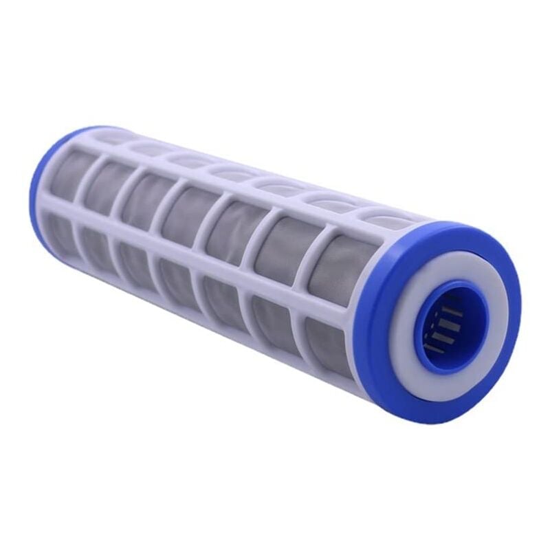 foto del prodotto elemento filtrante lavabile per depuratore d'acqua, elemento filtrante a rete in acciaio inossidabile da 10 pollici, precisione di filtrazione 40