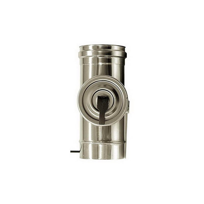 foto del prodotto elemento ispezione canna fumaria dn 140 tubo acciaio inox 316