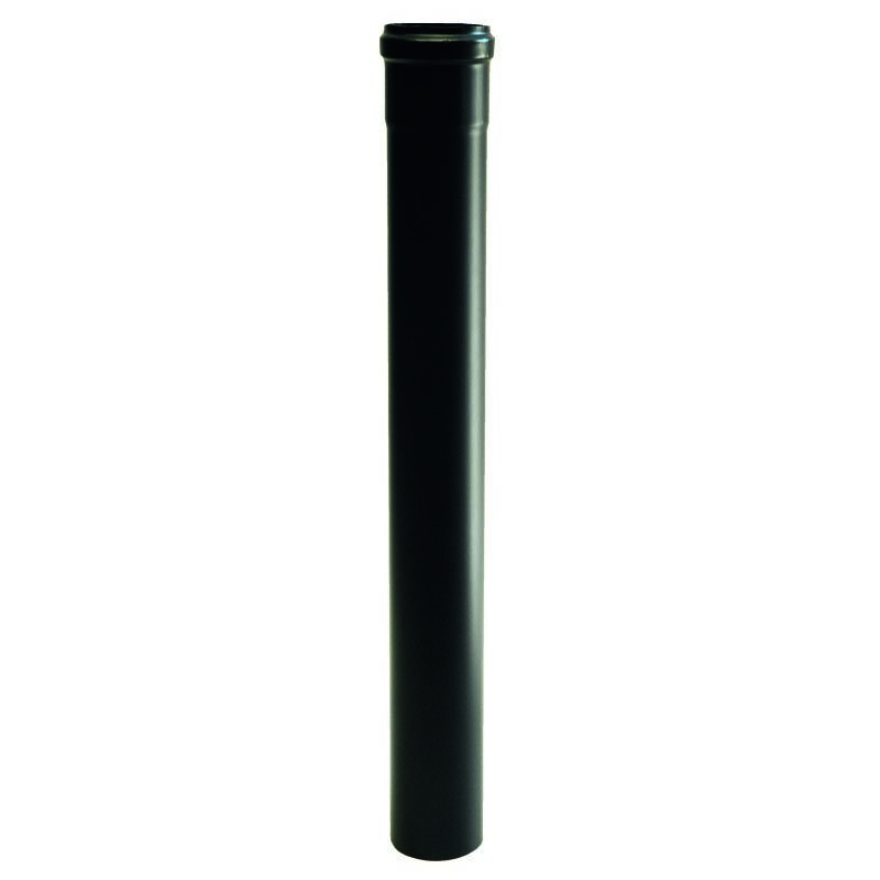 foto del prodotto elemento lineare mf acciaio 1.2 l 250 mm elemento lineare dn100 l. 250mm nero pellet 1.2