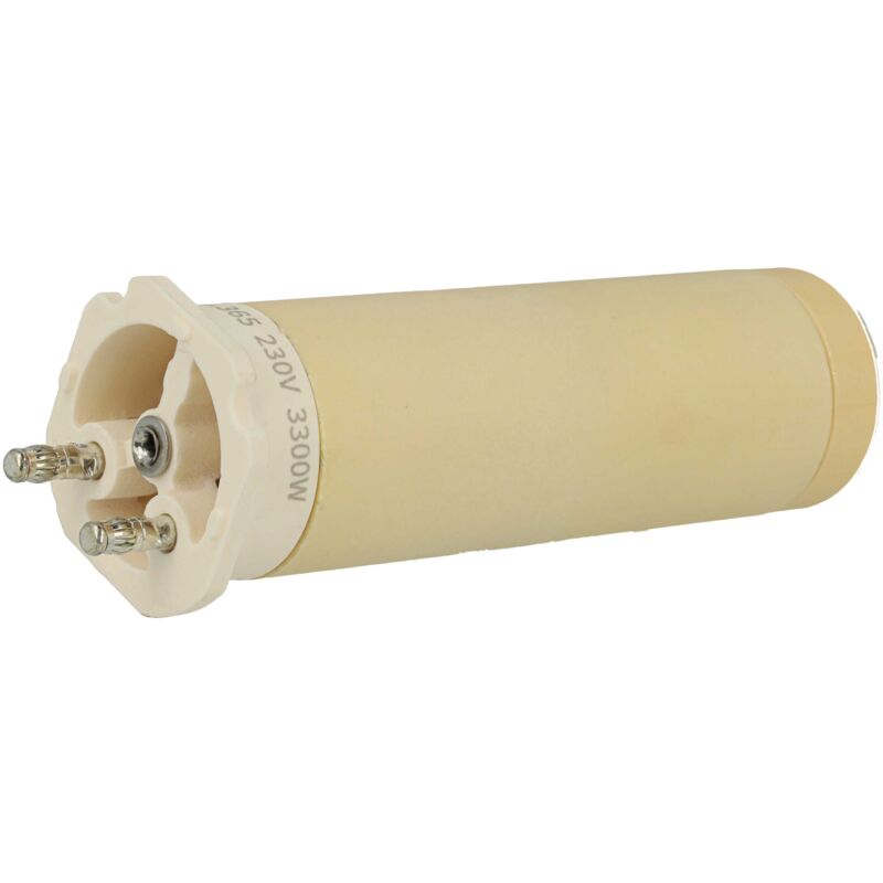 foto del prodotto elemento riscaldante sostituisce leister 7612733013658 per pistola di saldatura a aria calda - 3300 w, nucleo in ceramica, 3,15 x 10,3 cm - vhbw