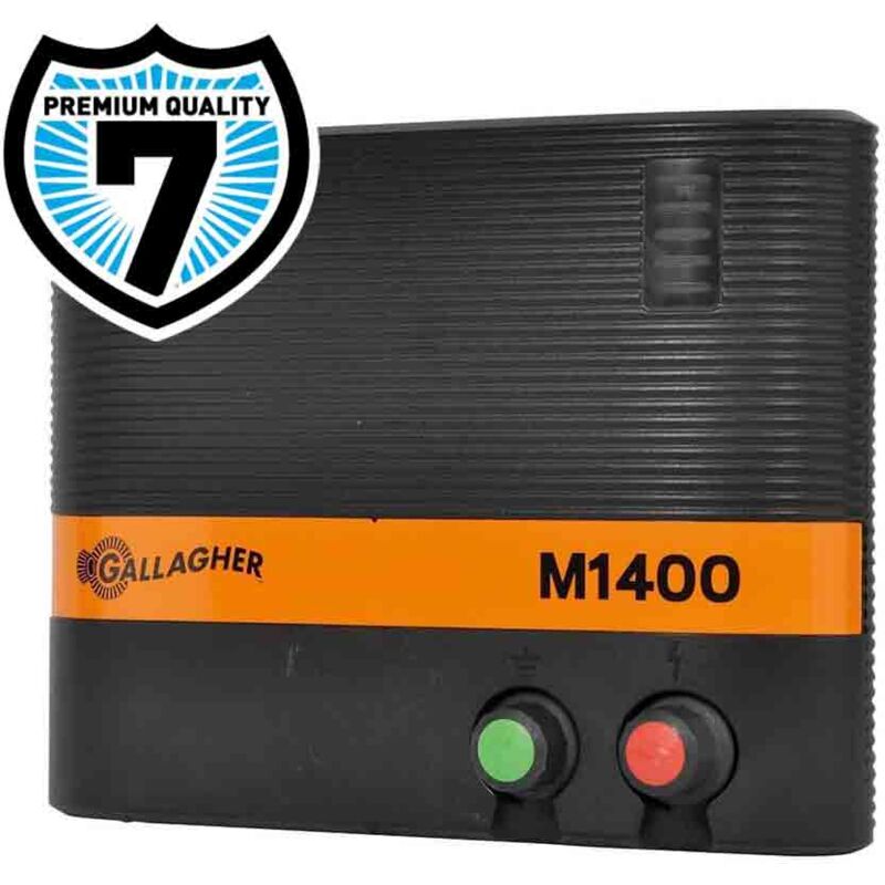 foto del prodotto elettrificatore gallagher m1400 a corrente 230v per recinti fino 55 km per cavalli, bestiame, pecore, capre e maiale