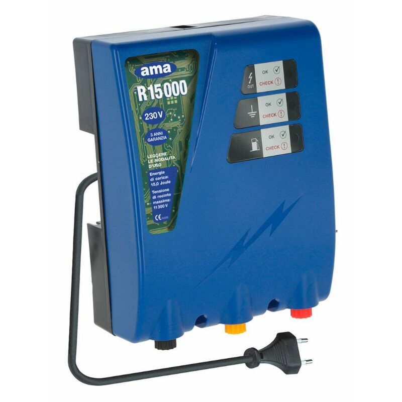 foto del prodotto elettrificatore per recinti elettrici ama intelligizer r 15000 230v