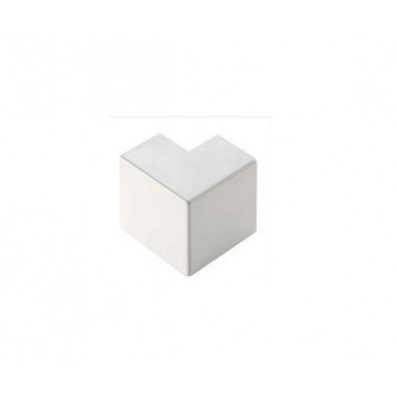 foto del prodotto elettrocanali angolo esterno per canale dim. 120x40 bianco cod. ecae12040b 