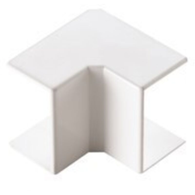 foto del prodotto elettrocanali angolo interno per minicanale dim. 22x10 bianco cod. ecai2210b 