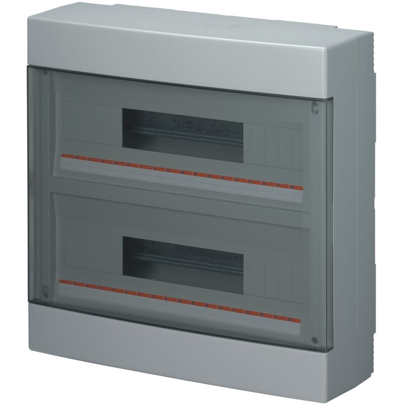 foto del prodotto elettrocanali centralina parete ip40 portella trasp.36 moduli cod. ec60036 