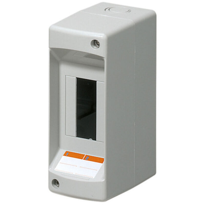foto del prodotto elettrocanali centralina parete ip40 senza porta 1 2 moduli cod. ec61002 