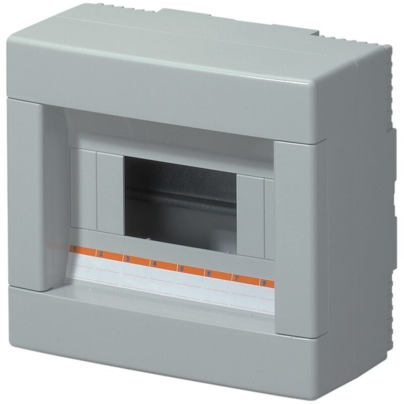 foto del prodotto elettrocanali centralina parete ip40 senza porta 8 moduli cod. ec61008 