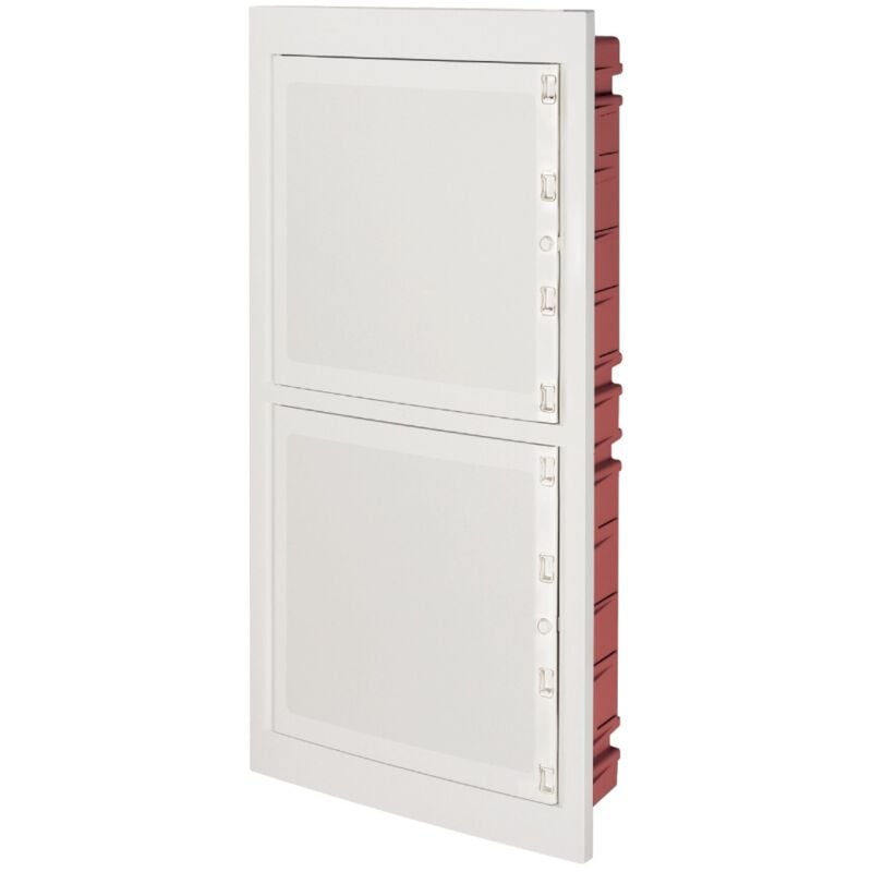 foto del prodotto elettrocanali centralino ad incasso, 72 4x18 moduli, bianco, ip40, con sportello cieco ec63072c