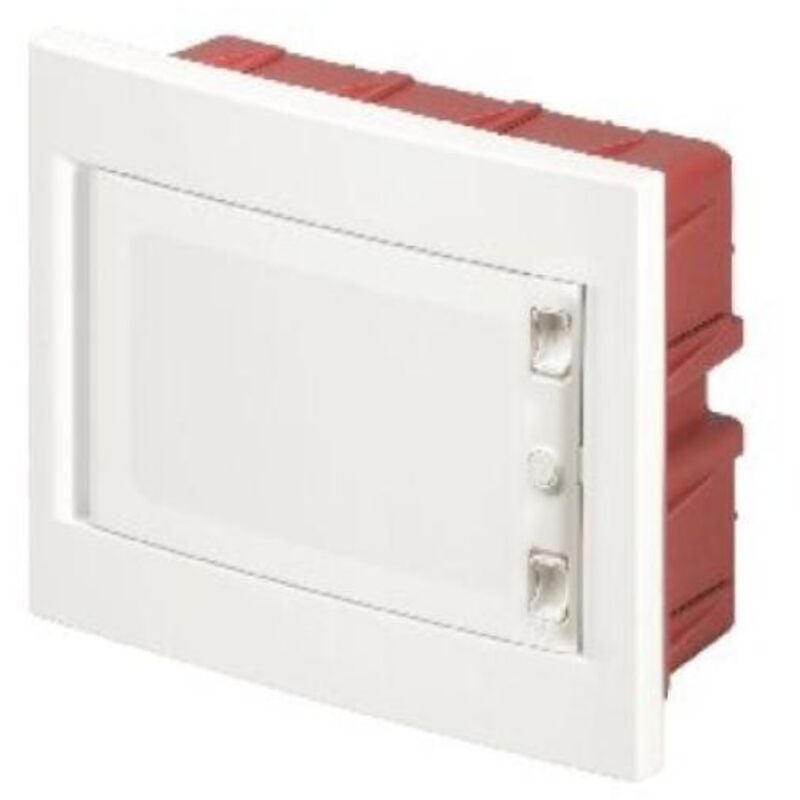 foto del prodotto elettrocanali centralino da incasso 8 moduli porta cieca bianca abs ip40 ec63008c