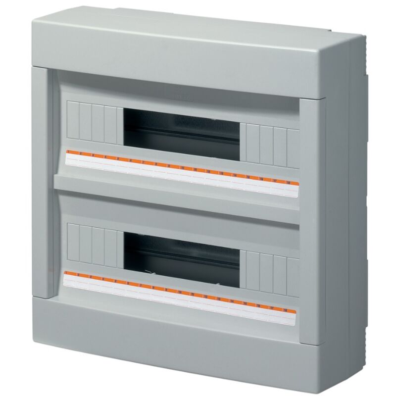 foto del prodotto elettrocanali centralino da parete, 36 2x18 moduli, grigio, ip40 ec61036