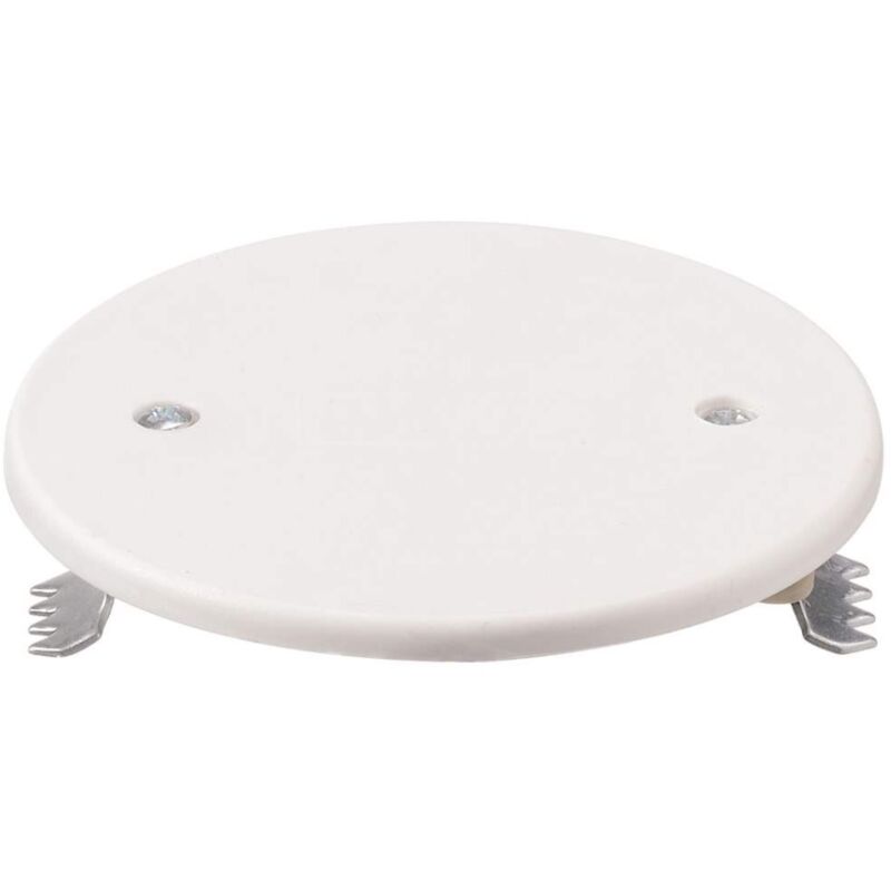 foto del prodotto elettrocanali coperchio di ricambio per scatola di derivazione, 60mm, bianco, serie 371 ec37165