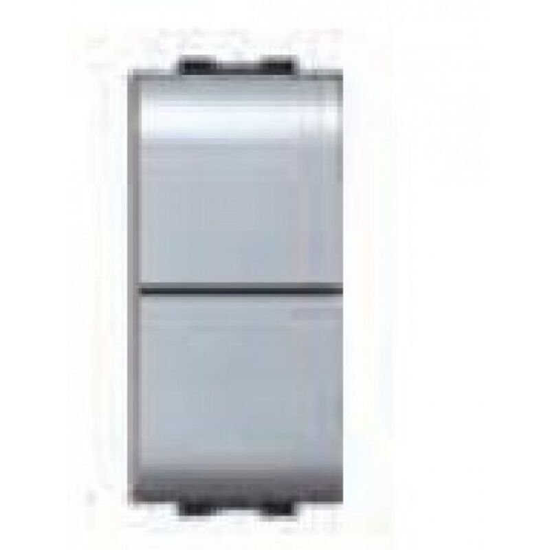 foto del prodotto elettrocanali doppio pulsante generico mylife 10a tech cod. ecl4023tec 