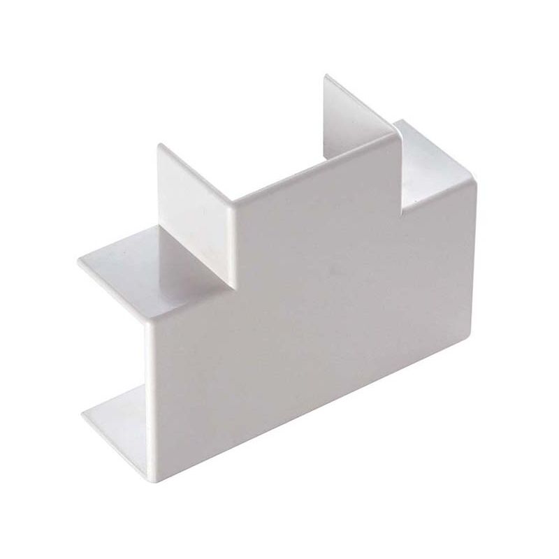 foto del prodotto elettrocanali giunzione a t per minicanale 30x10 mm 2 pz
