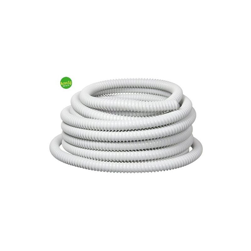 foto del prodotto elettrocanali guaina spiralata in pvc 16 grigia 10 mt