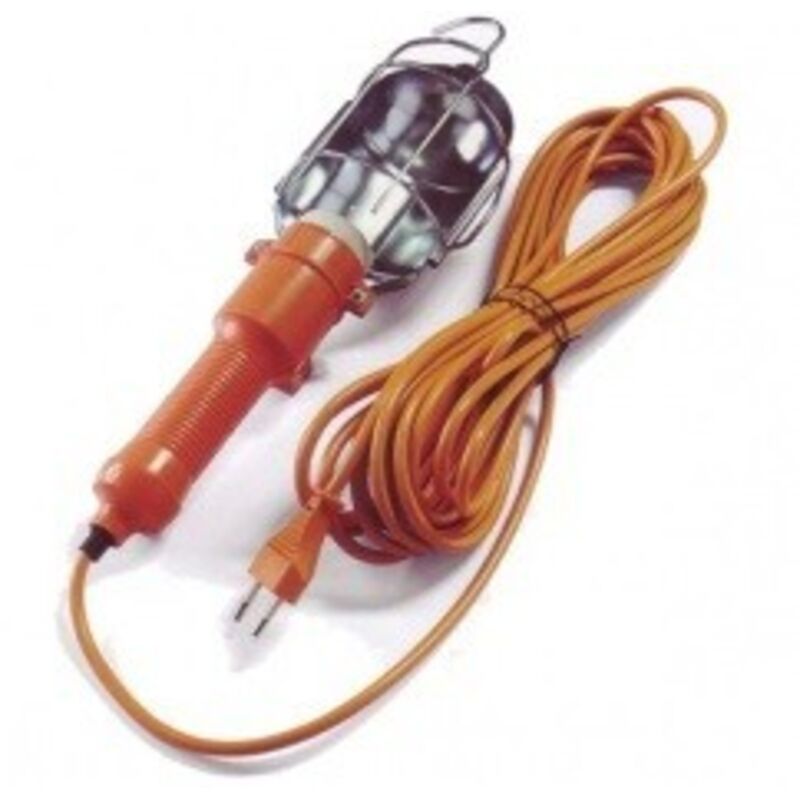 foto del prodotto elettrocanali lampada portatile 10mt spina 10a e27 cod. eck51002 