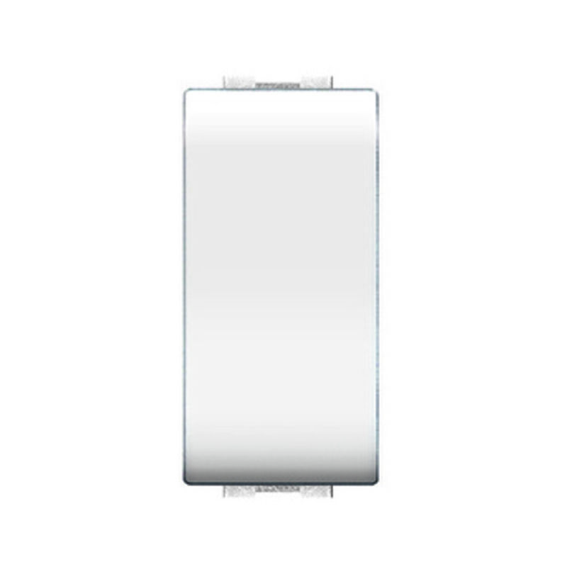 foto del prodotto elettrocanali life art. 4090wh copritasto singolo bianco. prezzo per 1 pezzo.