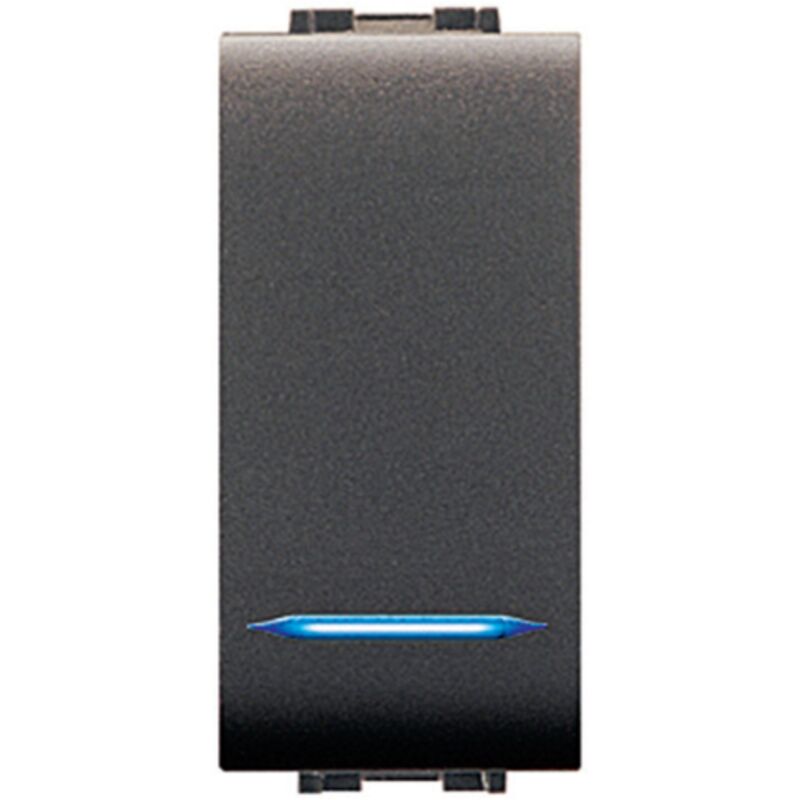 foto del prodotto elettrocanali mylife 4013 deviatore unipolare con led compatibile btcino